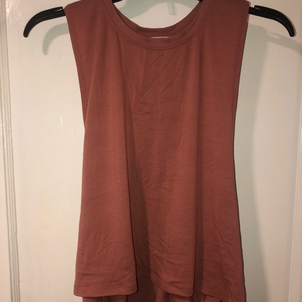 Cut Off Athletic Tank Top
